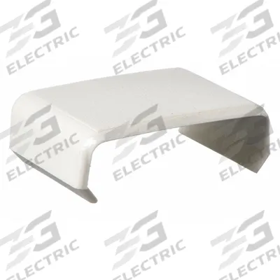 LEGRAND Cover Clip: 800, 1 5/16 in Wd, 7/16 in Ht, Plastic - Couplings for Nonmetallic Single-Channel Raceways