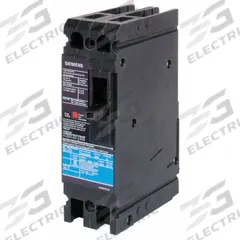 SIEMENS Molded Case Circuit Breaker: 110 A Amps, 18kA at 480V AC, Fixed, Load Side Lug, ABC, ED4 (MPN ED42B110). Key specifications — Phase Connection: ABC; Instantaneous Trip: Fixed; Terminal Connection: Load Side Lug; Series: ED4; Max. AIR Rating: 18kA at 480V AC.