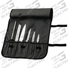 MERCER CUTLERY Knife Set: 6 Implements, Steel, 8 in Blade Lg, 20 1/2 in Overall Lg, NSF Certified (MPN M21800)