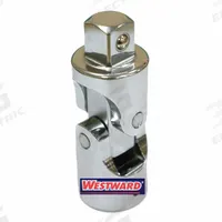 WESTWARD Universal Joint: 3/4 in Input Drive Size, 3/4 in Output Drive Size, Square, Chrome (MPN 45J215). Key specifications — attr1205012: Chrome; attr1205008: WESTWARD; attr1205010: Square; attr1205013: Locking Not Included.