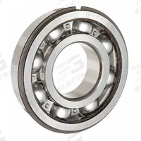SKF Radial Ball Bearing: 6204, 20 mm Bore, Open, 47 mm OD, 14 mm Outer Ring Wd, Alloy Steel (MPN 6204 NR JEM). Key specifications — System of Measurement: Metric; Bearing Industry Number: 6204.