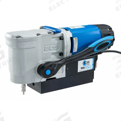 CS UNITEC Magnetic Drill: 320 RPM – 320 RPM, Electric Magnet, 1 1/2 in Drill Travel - Low-Profile Magnetic Drill Presses