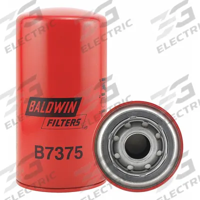 BALDWIN FILTERS Oil Filter: 1 1/8"-12 Thread Size, 7 1/8 in Overall Ht, 3 11/16 in Outside Dia - Spin-On Oil Filters
