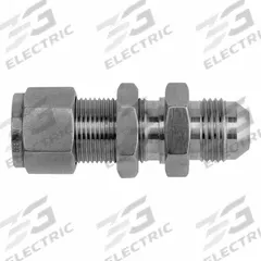 BRENNAN INDUSTRIES Compression Fitting Straight: 1/2 in OD x 1/2 in OD Fitting Size, Stainless Steel (MPN NS2707-LN-08-08-SS). Key specifications — Compatible Fitting Brands: Parker CPI; Brand: BRENNAN INDUSTRIES.