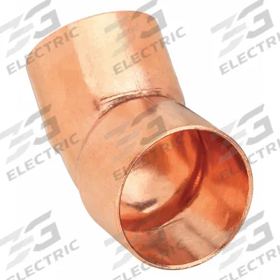 NIBCO Sweat Fitting Elbow: 1 in CTS x 1 in CTS, Cup x FTG, Wrot Copper (MPN 606 1) - Wrot Copper Tube Fittings