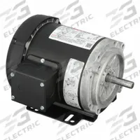 LEESON General Purpose Motor: C-Face/Universal Mount, Totally Enclosed Fan Cooled, 1/2 hp, 575V AC (MPN 056T34F15668). Key specifications — Brand: LEESON; Nameplate Voltage @ 60 Hz: 575V AC; Full Load Current @ 60 Hz: 1.1 A; Nameplate RPM @ 60 Hz: 3,450 RPM; Motor Enclosure: TEFC.