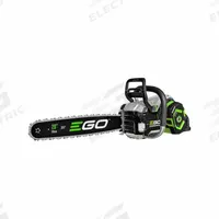 EGO Chainsaw: 20 in Bar Lg, Top Handle, Auto Chain Oiler, 56 V, 60 cc, Battery-Powered (MPN CSX5000). Key specifications — Brand: EGO.