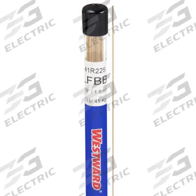 WESTWARD Brazing Alloy: Low-Fuming Bronze, 0%, RBCuZn-C, 1/16 in x 36 in - Low-Fuming Bronze Brazing Alloys