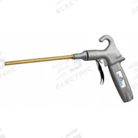 GUARDAIR Booster Air Gun: Pistol-Grip Grip, Aluminum, 1/4 in Female NPT, 1 Nozzle(s), Straight (MPN 76S024). Key specifications — attr1328526: Aluminum; attr1328500: Extension and Nozzle; attr1328508: GUARDAIR; attr1328515: No; attr1328533: Yes.