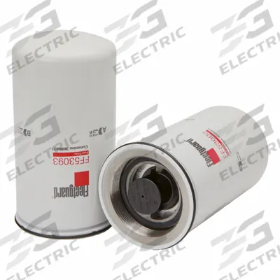 FLEETGUARD Fuel Filter: Spin-On, M93-10 Thread Size, Biodiesel Fuel/Diesel Fuel - Spin-On Fuel Filters