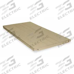 APPROVED VENDOR Shelf: 36 in Overall Wd, 24 in Overall Dp, 22 ga, Tan, 350 lb Shelf Capacity, 3 PK (MPN S24-3TN). Key specifications — attr37155: Tan; attr37156: Baked Enamel; attr55828: Shelf Clips; attr37160: Steel; attr33654: APPROVED VENDOR.