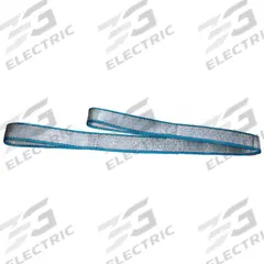 LIFT-ALL Web Sling: Type 3, Polyester, 8 ft Sling Lg, 11 in Eye Lg, 1 Plies (MPN EE1803TFX8). Key specifications — Sling Type: Type 3; Brand: LIFT-ALL; Color: Silver/Blue; Tag Type: Standard Tag.