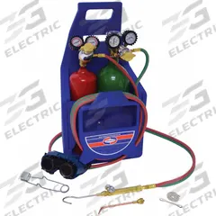 UNIWELD Welding and Cutting Outfit: Acetylene, CGA 200 (MPN K22P-TU). Key specifications — Regulator CGA Number (Fuel): CGA 200; Manufacturer Part Number: K22P-TU; Brand: UNIWELD.