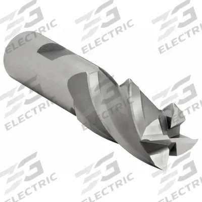 YG-1 Square End Mill: Cobalt, 4 Flute, 5/8" Mill Dia, 1-3/8" LOC, 3-3/8" OAL (MPN 07336) - General Purpose Cobalt Square End Mills