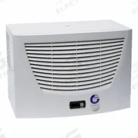 RITTAL Enclosure Air Conditioner: 2,116 BtuH, Indoor Dust-Tight, Cooling Only, 230 V, 12, Roof Mount (MPN 3382500). Key specifications — Brand: RITTAL; Mounting Type: Roof Mount; Operation Mode: Cooling Only; Operating Voltage: 230 V.