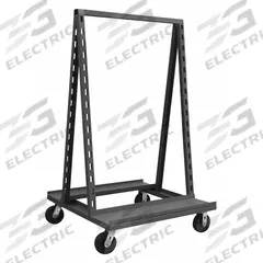 APPROVED VENDOR Bin Cart: 2,400 lb, 0 Bins/Tubs, Gray, 38 1/2 in L x 40 in W x 67 1/2 in H, Gray (MPN ATT-4038-BR-95). Key specifications — attr1344497: Gray; attr1344559: (4) Tubular Hooks; attr1344509: (2) Swivel; attr1344569: Gray; attr1344548: APPROVED VENDOR.
