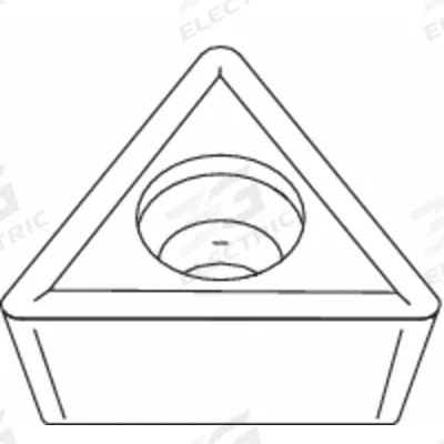 WIDIA Triangle Turning Insert: TCMT2151 - Triangle (T) Indexable Turning Inserts