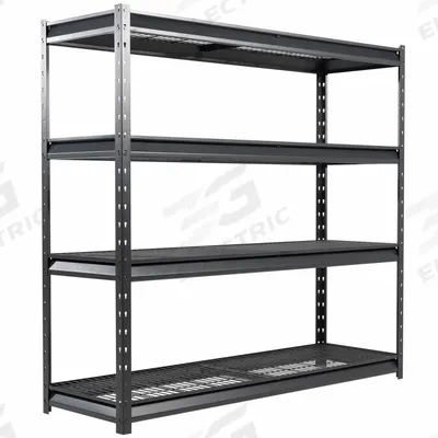 APPROVED VENDOR Bulk Rack Shelving: Standalone, Extra Heavy Duty, 77 in x 24 in x 72 in - Medium-Duty Lock-Beam Wire Decking Bulk Racks