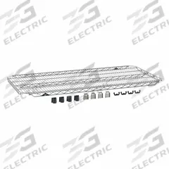 EZ-Add Wire Shelf,Silver,Steel (MPN EZA-2448NC). Key specifications — NSF Approved: Yes; Recommended Environment: Dry; Resistance Properties: Dry Environment; Material: Steel; Brand: METRO; Color: Silver; Finish: Chrome; Shelf Adjustment Type: Split-Sleeve.