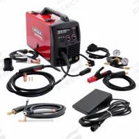 LINCOLN ELECTRIC Multiprocess Welder: Weld Pak 180i MP DV, DC, MIG/Stick/TIG Pack (MPN K5387-5). Key specifications — Maximum Amperage (Stick): 160 A; Maximum Amperage (TIG): 165 A; Input Voltage (Nominal) (Merch - Table Column, Filters): 120V.