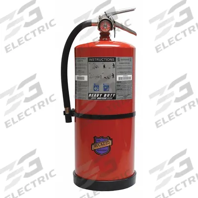 BUCKEYE Fire Extinguisher: 20 lb Extinguisher Capacity, 60B:C, Potassium Bicarbonate - Class BC Fire Extinguishers