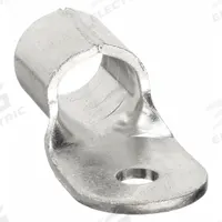 BURNDY Ring Terminal: Bare, 3/8 in Stud Size, 1/0 AWG to 1/0 AWG Wire Sizes, 600 V (MPN YAD25M10E38). Key specifications — Brand: BURNDY; Series: Y39.