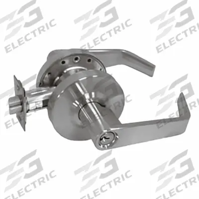 TELL MANUFACTURING Door Lever Lockset: Classroom Lever Locksets, Chrome