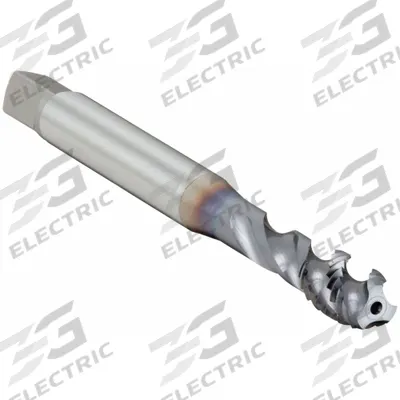 OSG Spiral Flute Tap: M7x0.75 Metric, D4 / 4H-6H, 3 Flute - Spiral-Flute Taps for Steel & Stainless Steel