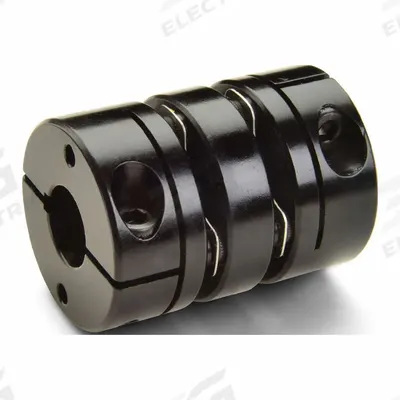RULAND MANUFACTURING Disc Coupling: 35 mm x 35 mm Bore Dia, 79.4 mm OD, Round with Keyway - Double Disc Couplings for Keyed Shafts