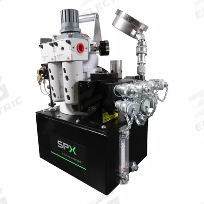 BOLTING Pnuematic Hydraulic Pump: 10,000 psi Max. Op Pressure, 2.5 gal Reservoir Capacity - Air-Operated Hydraulic Torque Wrench Pump Units