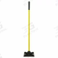 NUPLA Dirt Tamper: Steel Blade, 10 in Wd, 10 in Blade, Fiberglass Handle, 48 in Lg, Straight Handle (MPN 6894185). Key specifications — Handle Material: Fiberglass; Blade Material: Steel.