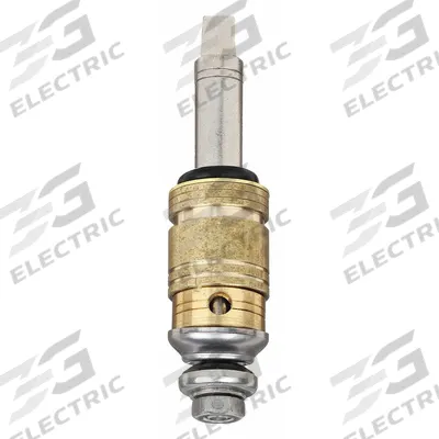 CHICAGO FAUCETS Cartridge: Use with Hot/Cold Water, Brass, Compression - Compression Faucet Cartridges
