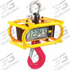 RON CRANE SCALES Crane Scale: 20,000 lb Wt Capacity - Imperial, +/-0.1% Accuracy, 10 lb/5 kg (MPN RON 3050 CW-10). Key specifications — Readability: 5 kg; Standards: NEMA 4; Indicator Attachment: Wireless Remote; Includes: Load Cell, Protective Cage, Infrared On/Off Remote Control, Instruction Manual and Calibration Certificate, Crane Scale is provided with Top Shackle and Bottom Hook; Housing Material: Steel; Manufacturer Part Number: RON 3050 CW-10; Brand: RON CRANE SCALES; Weighing Units: kg.