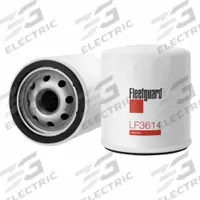 FLEETGUARD Automotive Oil Filter: B33, LF3614, 2 7/8 in Overall Lg, 2 1/2 in Overall Wd, Oil. Key specifications — Baldwin Interchange: B33; FleetGuard Interchange: LF3614; Brand: FLEETGUARD; Compatible Vehicle Make: Dixon; Media Material: Cellulose.