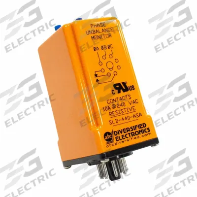 ATC DIVERSIFIED ELECTRONICS Phase Monitor Relay: 440 to 480V AC - Phase & Under-Voltage Monitoring Surface-Mount Relays