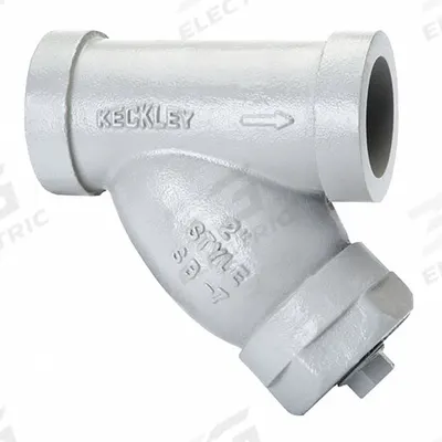 KECKLEY Y Strainer: 3/4 in, Socket, Perforated, 0.0625 in Screen Size, Carbon Steel - Carbon Steel Y Strainers