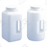 APPROVED VENDOR Jug: 3.97 L, 1.05 gal, Polypropylene, 146.8 mm x 146 mm x 300.03 mm, Screw On Cap (MPN 49H022). Key specifications — Product Type: Jug; Body Color: White; Brand: APPROVED VENDOR; Shape: Square; Dispenser Type: No Dispensing Mechanism; Basic Material: Plastic; Closure Type: Screw On Cap; Features: Chemical Resistant.