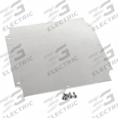 HAMMOND Inner Panel: Back Panel Panel, 5.94 in Overall Ht, 5.8 in Overall Wd, Steel, Galvanized (MPN 1554RPL). Key specifications — Panel Style: Back Panel; Brand: HAMMOND; Finish: Galvanized; Manufacturer Part Number: 1554RPL; Material: Steel.