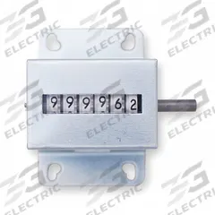 ENM Mechanical Counter: Top Coming (TC)/Top Going (TC), Top Coming (TC), Base Mounting, Black, Black (MPN M2BA60A). Key specifications — attr1048545: M2BA60A; attr1048549: ENM; attr1048546: Black; attr1048554: Black; attr1048564: Left Hand Top Going; attr1048565: Base; attr1048567: Mechanical; attr1048576: White.