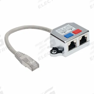 EATON TRIPP LITE Ethernet Cable: RJ45, RJ45 - Network Signal Splitters