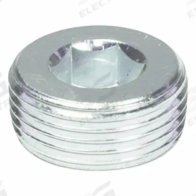 JW WINCO Threaded Plug: Steel, Metric Fine, M30x1.5 Thd, Internal Hex - Steel Tapered-Threaded Plugs