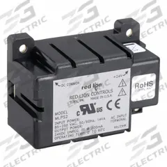 RED LION Panel Meter Accessories: Power Supplies, Micro-Line Power Supply, MLPS2000, 24V DC @ 200mA. Key specifications — Brand: RED LION; Manufacturer Part Number: MLPS2000; Compatible Product Type: CUB5; Compatible with Mfr Model No.: CUB4; Connection Type: Screw Terminal; Output Type: 24V DC @ 200mA; Product Type: Micro-Line Power Supply; Accessory Type: Power Supplies.