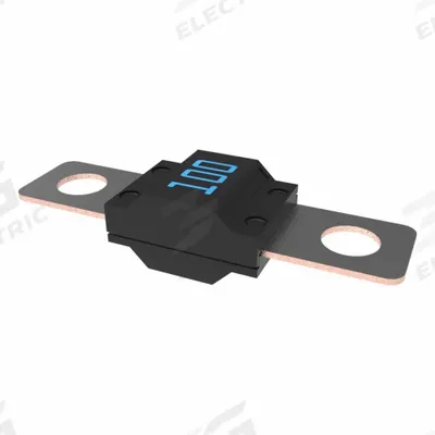 LITTELFUSE Automotive Fuse: MIDI 498 Series, Two-Hole, Bolt-On, Time-Delay, 100 A - Two-Bolt-Hole Time-Delay Fuses