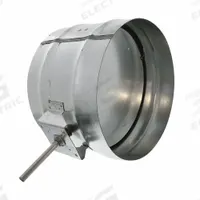 Motorized Damper: 12 in Duct, 16 in H, 12 in W, 12 in L, Steel, Linkage, 16 in x 12 in (MPN VCDR-53-12-KIT). Key specifications — Includes: Linkage; Brand: APPROVED VENDOR; Maximum Air Velocity: 3000 fpm; Mounting Position: Vertical.