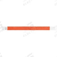 ID Wristband: No Legend, 10 in Overall Lg, 3/4 in Overall Wd, Tyvek®, Red, 500 PK (MPN T3-06). Key specifications — attr1126094: Red.
