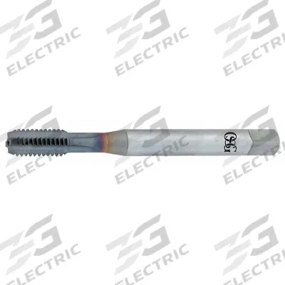 OSG Straight Flute Tap: 9/16"-12 UNC, H3 / 2B-3B, 5 Flute - Straight-Flute Machine Taps for Aluminum