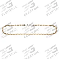 CAMPBELL 5/16Inx16Ft Gr 70 Binder Chain W/Hooks: 70, 5/16 in Overall Wd, 16 ft Overall Lg, Yellow (MPN T0513572). Key specifications — Material: Steel; Grade: 70; Hook Type: Clevis Grab; Attachment Style: Grab Hook; Color: Yellow; Brand: CAMPBELL; Equipment Color: Yellow.