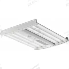 LITHONIA LIGHTING LED High Bay: 25 5/8 in Lg, 25,046 lm, 5000K, 12 ft – 30 ft Mounting Ht, 147 W (MPN IBG24000LMSEFAFLGNDHVOLTGZ1050K80CRIDWH). Key specifications — attr1260469: 347 to 480V AC; attr1260477: (6) Lamp T5HO; attr1260467: LITHONIA LIGHTING; attr1260503: 5000K.