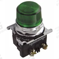 EATON Pilot Light: 30 mm Panel Mounting Size, Green, LED, 24 V AC/DC Max Volt Rating (Supply) (MPN 10250T197LGP24). Key specifications — Series: 10250T; Brand: EATON; Includes Push-To-Test: No Push-To-Test Included.