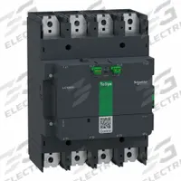 SCHNEIDER Contactor: 4 Poles, 4NO Contacts, 630 A, 240V AC/480V AC Coil (MPN LC1G6304LSEA). Key specifications — Brand: SCHNEIDER; Integrated Surge Suppression: No; Wire Termination Type: Spring Loaded.